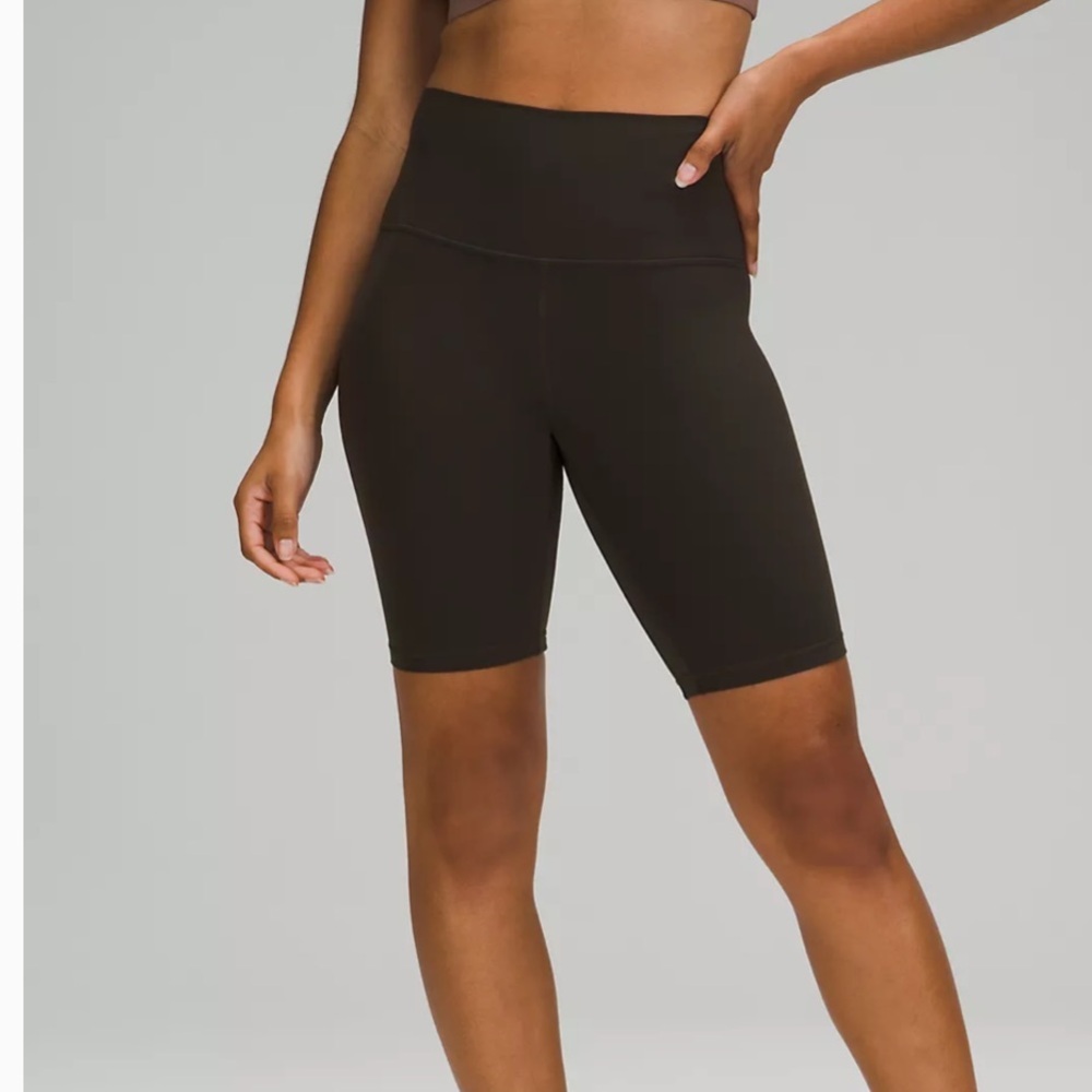 guc sold out rare lululemon Align™ High-Rise Short 8 dark olive